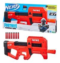 Lançador Nerf Fortnite Compact SMG Motorizado - Clip 8 dardos - Hasbro