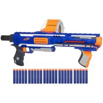 Lançador Nerf Rampage N-Strike Elite com Tambor de 25 Dardos Lançador Nerf Rampage N-Strike Elite com Tambor de 25 Dardos