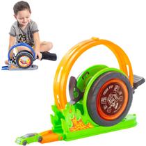 Lançador P/ Pista Mega Hot Speed Wheels C/ Carrinho Oferta Lançador P/ Pista Mega Hot Speed Wheels C/ Carrinho Oferta