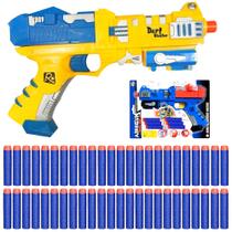 Lançador Pistola Nerf Alta Pressão com 54 Dardos Macios Lançador Pistola Nerf Alta Pressão com 54 Dardos Macios