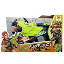 Lançador Super Shot Dino Dragon - Dm Toys