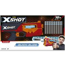 Lançador X-SHOT RED Quick Slide 16 Dardos Candide 5715