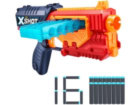 Lancador x-shot red - quick slide - 16 dardos Lancador x-shot red - quick slide - 16 dardos