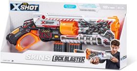 Lancador x-shot skin lockable blaster com bloqueio de senha - 16 dardos - candide Lancador x-shot skin lockable blaster com bloqueio de senha - 16 dardos - candide