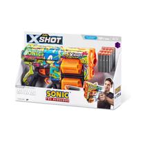 Lançador X-Shot Sonic Skins Dread Hyper Spike - Candide Lançador X-Shot Sonic Skins Dread Hyper Spike - Candide