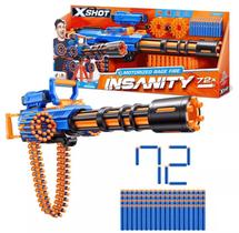 Lançador XShot Insanity Motorizado Rage Fire 72 Dardos - 5641