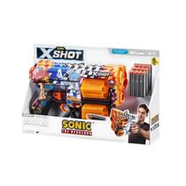 Lançador Xshot Skins Dread Sonic 12 Dardos - Super Speed