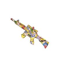 lançadora De Brinquedo Estampado Com Som Lazer E Vibração 52Cm free fire - Guang Hui Toys
