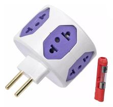 LANÇAMENTO: Adaptador 6 tomada com fusivel 20A resistente(substitui o filtro de linha) LANÇAMENTO: Adaptador 6 tomada com fusivel 20A resistente(substitui o filtro de linha)