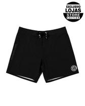 (LANÇAMENTO) Bermuda Cyclone Água 15" Flex Surf - PRETO