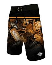 (LANÇAMENTO) Bermuda Cyclone Água Stretch Long Gold Chains (LANÇAMENTO) Bermuda Cyclone Água Stretch Long Gold Chains