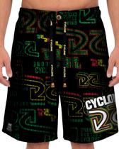(LANÇAMENTO) Bermuda Cyclone Veludo Logo Jamaican