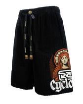 (LANÇAMENTO) Bermuda Cyclone Veludo Relax Faith Style