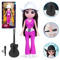 Lançamento Boneca Cantora A Boiadeira Com Chapéu e Acessórios