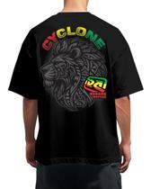 (LANÇAMENTO) Camisa Cyclone Big Oversized Reggae Lion