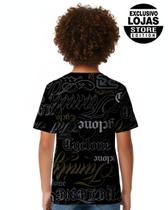 (LANÇAMENTO) Camisa Infantil Cyclone Full Gothic Letters (LANÇAMENTO) Camisa Infantil Cyclone Full Gothic Letters