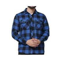 Lançamento Camiseta Masculina Xadrez Flanelada Com Bolsos Premium