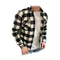 Lançamento Camiseta Masculina Xadrez Flanelada Com Bolsos Premium