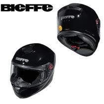 Lançamento capacete moto bieffe b12 clássico preto brilho