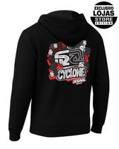 (LANÇAMENTO) Casaco Cyclone Canguru Edge Metal - PRETO