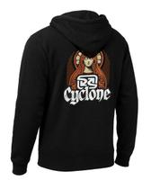 (LANÇAMENTO) Casaco Cyclone Canguru Faith Style Bordado