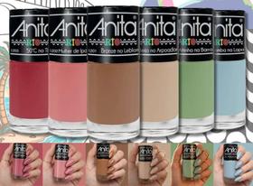 Lançamento Esmalte Anita Coleção Rio Kit 6 Cores