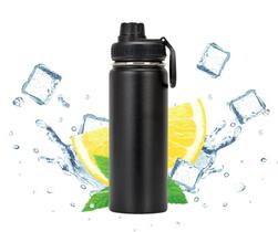 Lançamento Garrafa Térmica 600ml Conserva Bebidas por até 24h Academia Viagens Lançamento Garrafa Térmica 600ml Conserva Bebidas por até 24h Academia Viagens