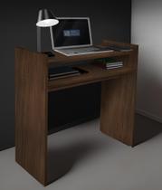 Lançamento! Mesa de Estudo e Aparador Cor Amêndoa Compacta