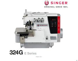 LANÇAMENTO Overloque SINGER 324G 3 Fios Direct Drive LANÇAMENTO Overloque SINGER 324G 3 Fios Direct Drive