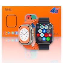 Lançamento Smartwatch Android 4g Gps Wifi Com Chip Celular IOS Play Store