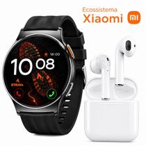 Lançamento Smartwatch Xiaomi, Black Piano Haylou Solar Lite 2 Versão Global A Prova d Agua e Fone Tws Sem Fio I12 Bluetooth Lançamento Smartwatch Xiaomi, Black Piano Haylou Solar Lite 2 Versão Global A Prova d Agua e Fone Tws Sem Fio I12 Bluetooth