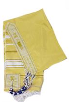Lançamento Talit Totalmente DOURADO 50 X 180CM De Israel - JERUSALEM GITS Lançamento Talit Totalmente DOURADO 50 X 180CM De Israel - JERUSALEM GITS