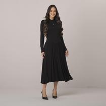 Lançamento vestido Taina manga longa preto -Tata Martello cor:pretoTAMANHO:G