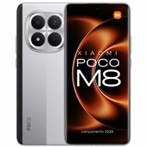 Lançamento Xiaomi 2026 POCO M8 5G 256GB 16GB Ramboost 120Hz Amoled câmera 50MP 4K light Fusion Premium Design