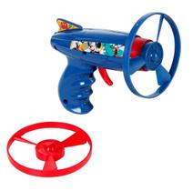 Lançar Dsico Brinquedos Infantil Crianças Colorido Lançador com 3 Discos Giratório Plastico Esporte - LVO