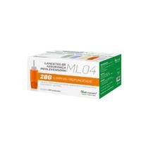 Lanceta c/ Trava de Segurança 28G 0,36x1,4mm 100Unids Lanceta c/ Trava de Segurança 28G 0,36x1,4mm 100Unids
