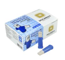 Lanceta de Segurança 28G C/100UN - Descarpack