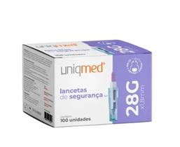 Lanceta de Segurança 28G - Uniqmed