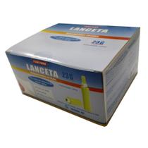 Lanceta Descartável Estéril 23G - Caixa Com 100 Unidades - Pontura