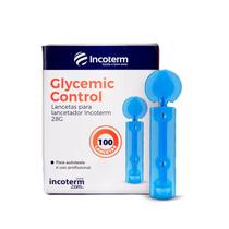 Lanceta p/ lancetador glycemic control - 100 und. incoterm