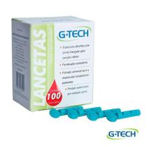 Lanceta Para Lancetador Gtech Ultra Fina - Formato Universal Compatível Com Todos Lancetadores - G-TECH