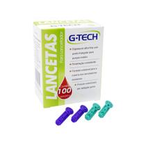 Lanceta Ultra Fina com 100 unidades G-Tech Lanceta Ultra Fina com 100 unidades G-Tech