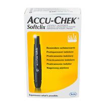 Lancetador Accu-Chek Softclix com 25 Lancetas Lancetador Accu-Chek Softclix com 25 Lancetas