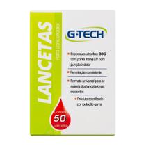Lancetas G-Tech 30G 50 Unidades Lancetas G-Tech 30G 50 Unidades