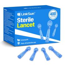 Lancetas LinkSun 30G com Ponta Tripla Biselada - Pacote com 400 Unidades Lancetas LinkSun 30G com Ponta Tripla Biselada - Pacote com 400 Unidades
