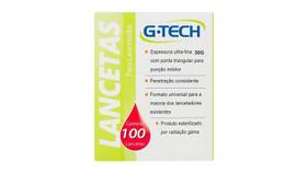 Lancetas Para Lancetador 100 Unidades - G-Tech