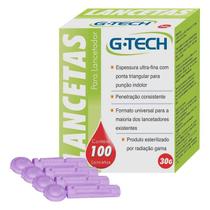 Lancetas para Lancetador G-Tech 28g C/100