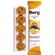 Lanche energético Berg Bites Oat N' Energy Bites Chocolate amargo