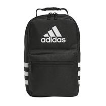 Lancheira adidas Santiago, recipiente isolado para alimentos preto/branco