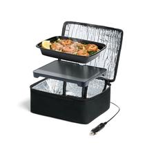Lancheira aquecida HOTLOGIC Mini Portátil Elétrica 12V Preta